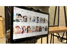 ジルヘアービカミ(Jill hair bikami)の雰囲気（タブレットでNetflix、dマガジン見放題）