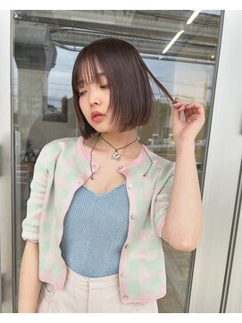 アスラン(ASLAN) 【aslan】ボブ/ミニボブ/前髪ありボブ