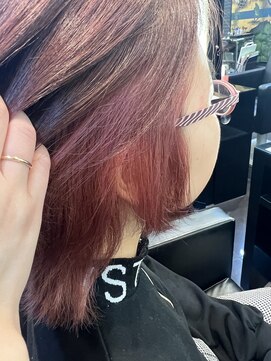 フルショウ 梅田(FURUSHO) pink brown ×pink