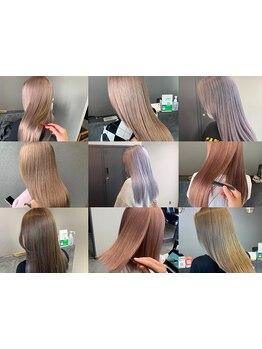 【Color double\15400～】グラデーション,ハイライトも大人気＊透け感×抜け感のある理想のColorをご提案♪