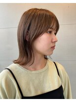 イースタイル 志都呂店(e-style com’s hair)&nbsp;外ハネとベージュ