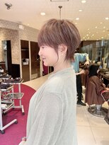 アース 大曽根店(HAIR&MAKE EARTH) 30代40代丸みショートヘア