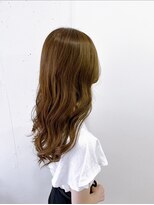 リッチアンドアンジー(RICCI&ANGIE)&nbsp;ハイトーンカラー　ミルクティーベージュ　ロング