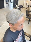 ホワイトシルバーカラー