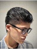 オールバックスタイル