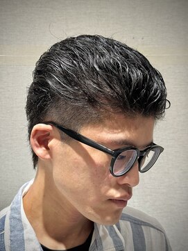ヒロギンザ 大阪本店(HIRO GINZA) オールバックスタイル