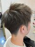 新規限定　メンズカット+ヘアカラー（シ・ブ込）￥6600→￥5500