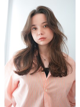 ネオリーブアイム 横浜西口店(Neolive aim) 顔周りレイヤーきイメチェンロングヘア韓国風 【横浜】