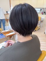 モリオ フロム ロンドン 成増店&nbsp;【morio成増/児玉】くびれショート　黒髪