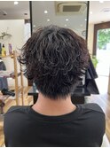 波巻きパーマ[津田沼駅/Men's/メンズカット/パーマ]