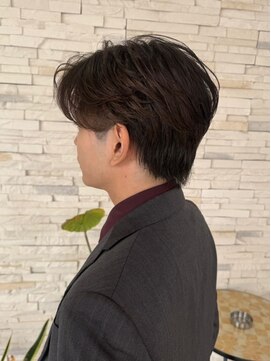 デビュー ヘアーメイク ダークアッシュ/ニュアンスパーマ/韓国マッシュ/スペインカール