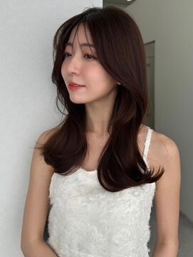 ソヨン 栄店(SOYON) フェミニンロング/似合わせカット/メルティカラー/2wayバング