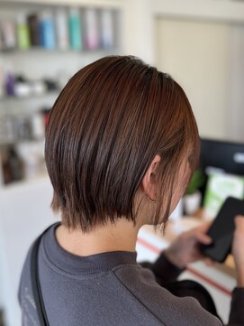 ピュア ハーツ 西尾店(Pure Hearts) イメチェン/ホワイトブロンド/外ハネボブ/美髪/西尾