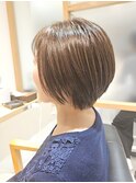 ナチュラルショート/大人ショート/抜け感/ダメージレス