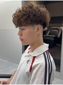 スペインカール ブラウンカラー