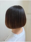 20代髪質改善韓国前髪シースルーレイヤーカット顔周り