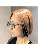 20代・30代・40代 大人女子。アンブレラカラー、ブリーチ2～3回