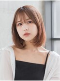 内巻きボブ