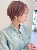 ショートボブ髪型20代30代40代50代前髪あり前髪無し丸顔表参道