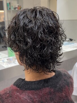 ビカムメンズヘアー 栄店(become men's hair) サーフカールウルフパーマ