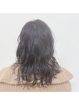 浪漫館 サンク(CINQ) ミディアムパーマ 竹嵜R8/2