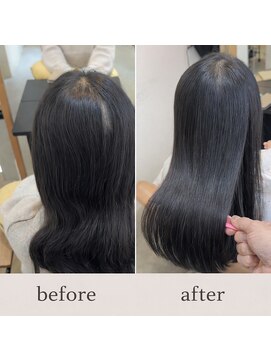 ソア 武蔵小杉(SOAR) 前髪アンブレラカラーでピンクベージュにイメチェン