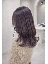 アミュー(Amyu)&nbsp;ブリーチ1回～2回で作る色落ち綺麗なラベンダーカラー