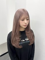 ヌーク 立川(Nuuk)&nbsp;ミルクティーブロンド/ケアブリーチ/レイヤーカット/立川/立川駅
