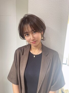 ナンバーフォーナチュラル 戸祭(NO4 natural) 42. 大人ショート/ひし形シルエット/顔周り/ナチュラル