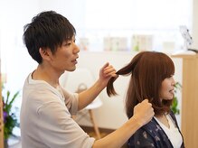 マーカーヘアデザイン(MARKER hair design)の雰囲気（上手く言葉に出来ない理想も汲み取ってくれるカウンセリング。）