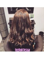 フリーダムデザイン(FreeDoM Design hair&nail)&nbsp;イルミナカラー・コーラルカラー【F.D 代々木上原/幡ヶ谷/渋谷】