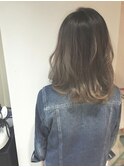 Aimee 外国人風ジンジャーベージュグラデーション