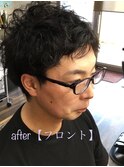 メンズスパイラルパーマ