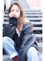 オースティン 錦糸町(AUSTIN)&nbsp;『AUSTIN銀糸町』無造作カール×イルミナカラーハイライトロング