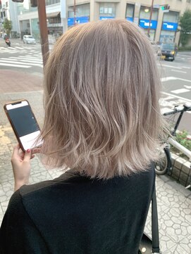 ボアップ 新居浜店(boappu) ＃ハイトーンカラー＃ホワイト＃外国人風カラー＃新居浜店