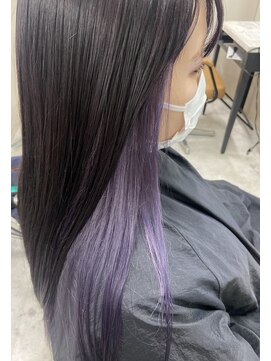 アジールヘア 東上野店(agir hair) パステルパープルカラー