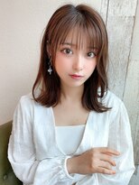 アフロート エル 錦糸町(AFLOAT L)&nbsp;外ハネボブ/ペールベージュ/イルミナカラー/オンニヘア/韓国風