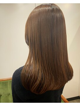 インビテーション 名古屋(invitation) 【ブリーチなし】ミルクティーベージュ