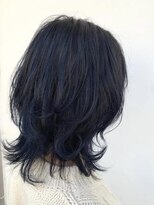 オルタ 反町(alter)&nbsp;くすみブルー×ミニウルフ