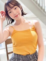 コート 表参道(Cote)&nbsp;☆ヘルシースタイルショコラアッシュ艶髪ふんわりカールボブ