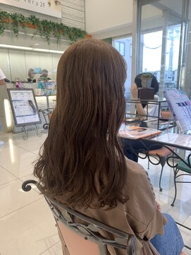 フォルテ 中田店 透明感ベージュブラウン