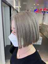 ゲーム 原宿店(GAME)&nbsp;ミルクティーベージュ/ダブルカラー/ケアブリーチ/髪質改善/原宿