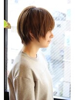 レウナ 外苑前(Reuna)&nbsp;20代30代40代大人可愛いショートスタイル　マッシュショート