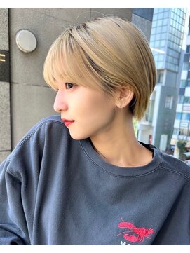 アマトウキョウ 表参道(AMA TOKYO) ［岩井style］20代30代40代ハイトーンショートヘア