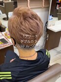 ミルクティー ピンクアッシュ