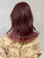 アルバム 渋谷パルコ(ALBUM)&nbsp;インナーピンク_エアリーロングピンクブラウン_ba375051