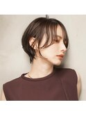 大人可愛いナチュラルショート