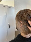 インナーカラー×ホワイトベージュ【TELA HAIR 南流山】