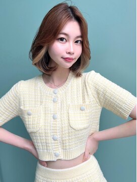 ロンド ロビン 栄(Lond robin) 【Lond robin】河野まい　髪質改善/インナーカラー/韓国