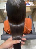 髪質改善パールプラチナストレート